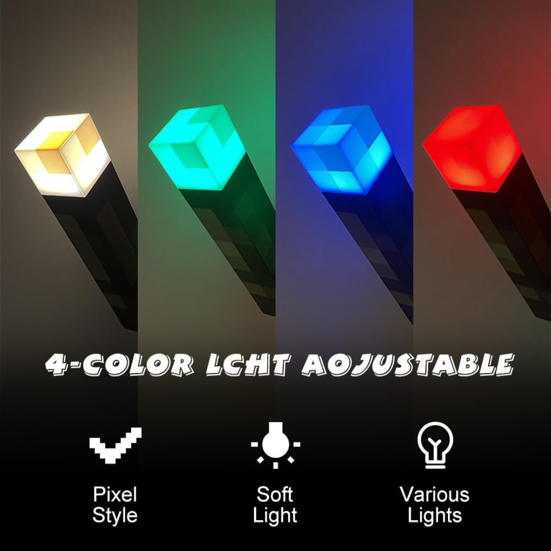CraftTorch – Minecraft RGB Torch Lamp