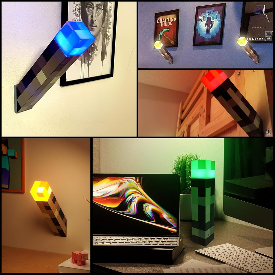 CraftTorch – Minecraft RGB Torch Lamp